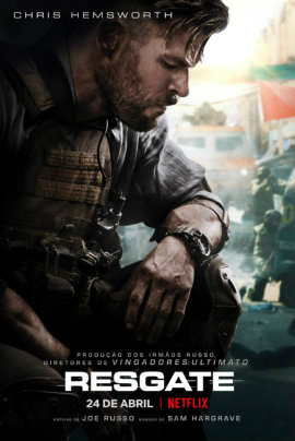 Poster de Resgate (2020) Netflix