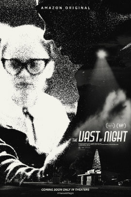 Poster internacional de A Vastidão da Noite (The Vast of Night, 2020) - Amazon Prime Video