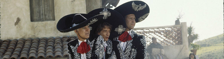 Comédia faroeste Três Amigos (1986)