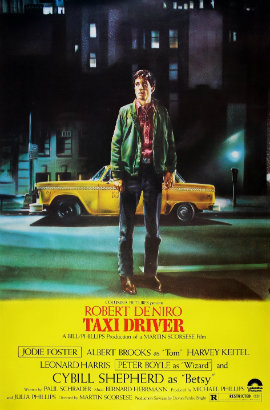 Poster internacional de Taxi Driver