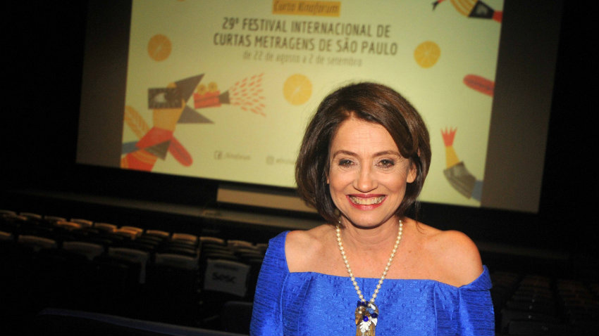 Zita Carvalhosa, criadora e diretora do Curta Kinoforum