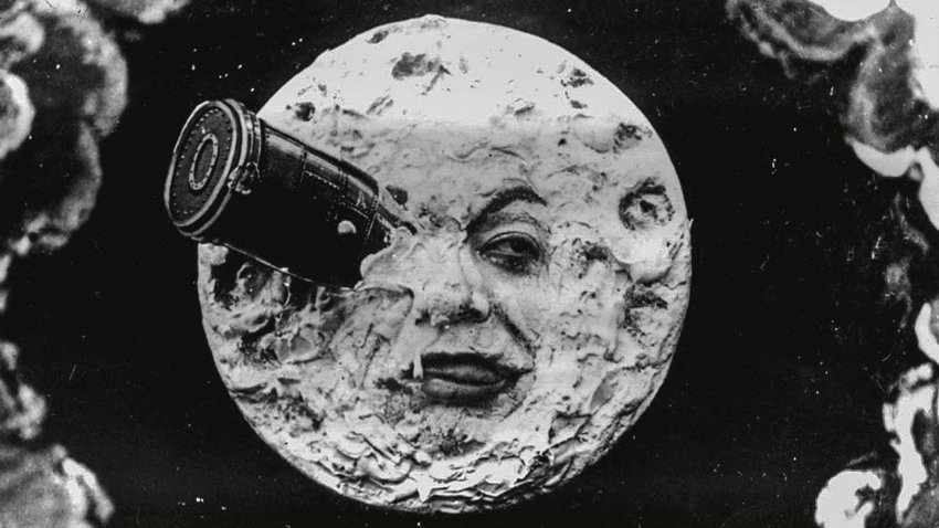Festival 125 Anos de Cinema do Telecine: Viagem à Lua, de George Méliès.